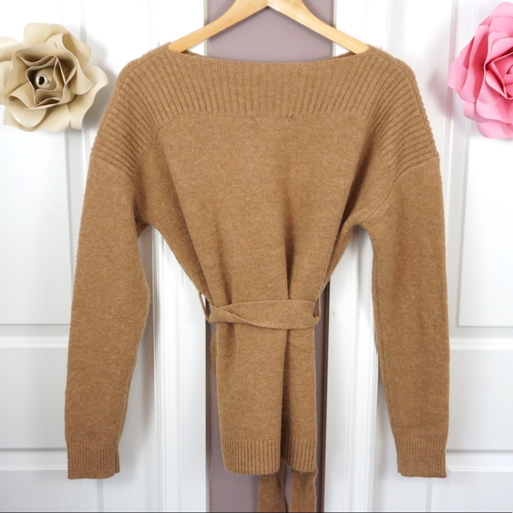 BNWT! Madewell - Boat Neck Waist-tie Sweater - Picture 3 of 7